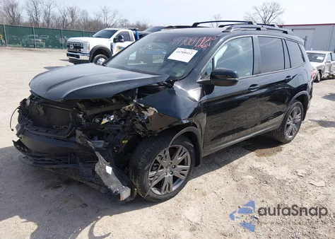 2019 Honda Passport Ex-L z USA, uszkodzony, nr VIN 5FNYF8H52KB030444
